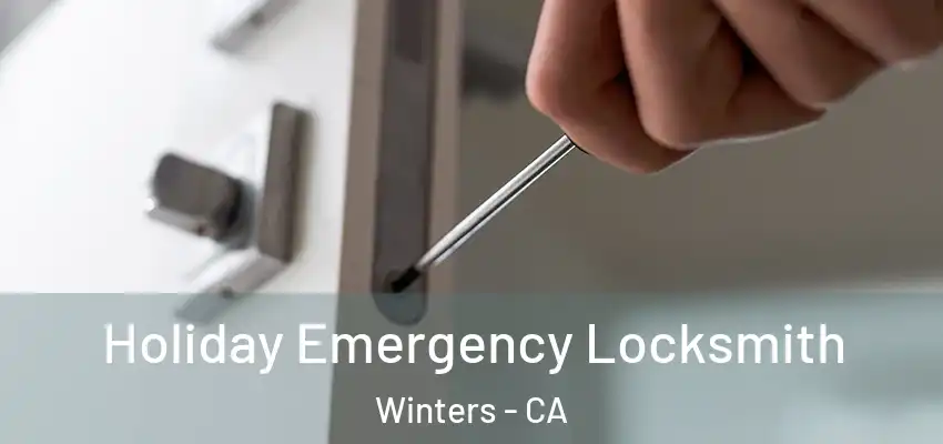  Holiday Emergency Locksmith Winters - CA
