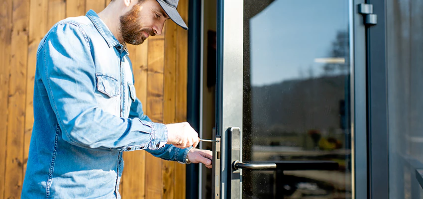 Frameless Glass Storefront Door Locks Replacement in Winters, CA