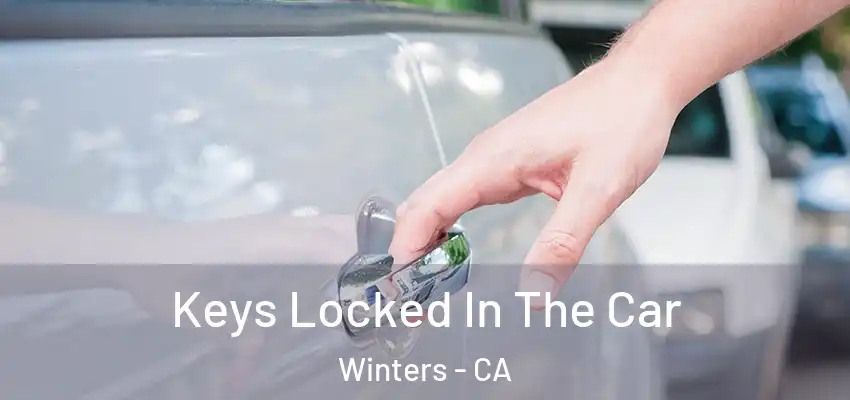  Keys Locked In The Car Winters - CA