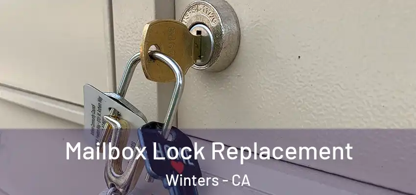  Mailbox Lock Replacement Winters - CA